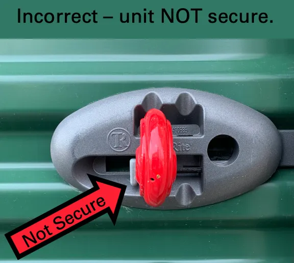 not secure